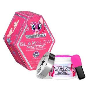 GlamGlow X My Little Pony Gravity Mud Mask in Pinkie Pie BNIB